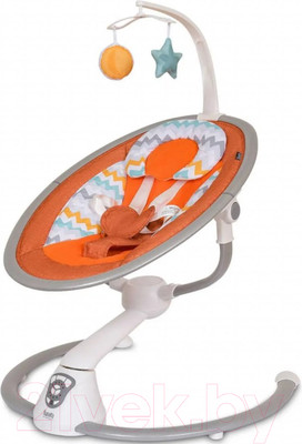 Детский шезлонг Nuovita Mistero MS3 (оранжевые горы)