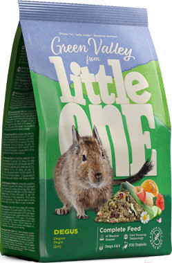 Корм для грызунов Mealberry Little One Зеленая долина для дегу (750г)