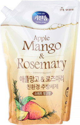 Средство для мытья посуды Mukunghwa Applemango&Rosemary Dishwashing Detergent (1.2л)