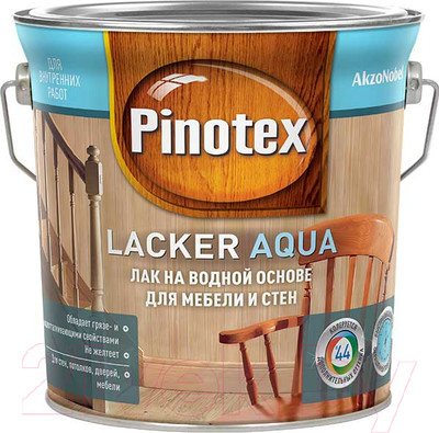 Лак Pinotex Lacker Aqua 10 5254106 (2.7л, матовый)