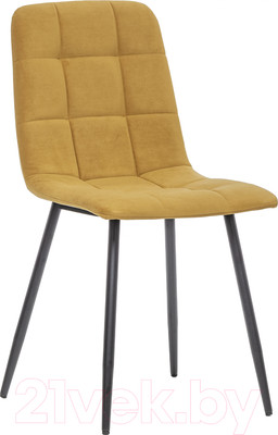 Стул Импэкс Leset Скай (металл черный/велюр горчичный)