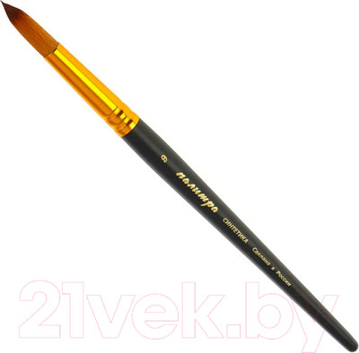 Кисть для рисования ПАЛИТРА Колонок 9 / пЖS1-09.05Ж