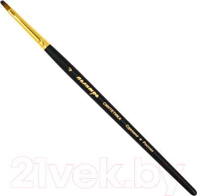 Кисть для рисования ПАЛИТРА Колонок 4 / пЖS3-04.05Ж