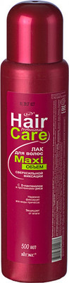 Лак для укладки волос Витэкс Maxi объем сверхсильной фиксации (500мл)