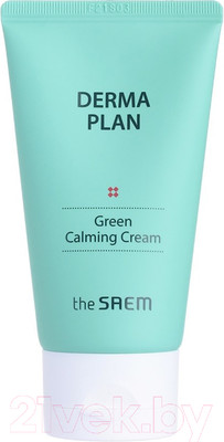 Крем для лица The Saem Derma Plan Green Calming Cream (70мл)