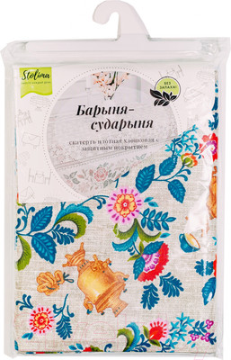 Скатерть Stolima Барыня-сударыня 822-1 Самовары (220x140)