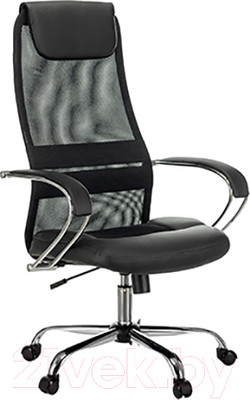Кресло офисное Бюрократ CH-608SL Eco (черный/хром)