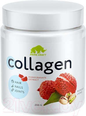 Коллаген Prime Kraft Фисташки-личи (200г)