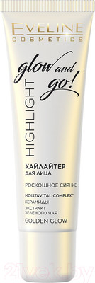 Хайлайтер Eveline Cosmetics Champagne Glow Highlight Glow And Go! (20мл)