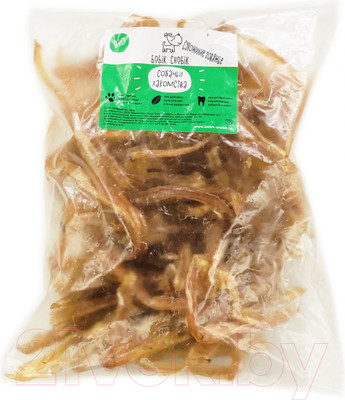 Лакомство для собак Бобик Снобик Сухожилия говяжьи / 012002 (500г)