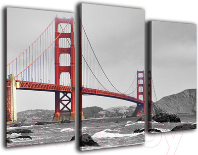 Картина модульная Arthata m-000790 (75х50)