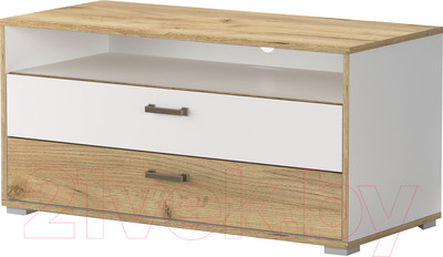 Тумба Интерлиния SC-Т100 (дуб золотой/белый платинум)
