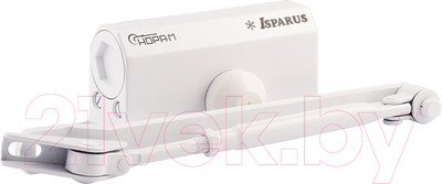 Доводчик с рычагом Нора-М Isparus 410 (белый)