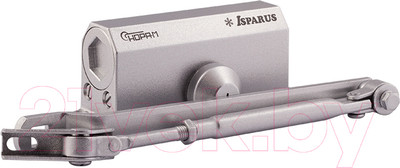 Доводчик с рычагом Нора-М Isparus 410 (серебристый)