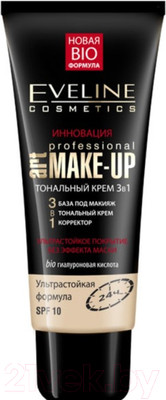 Тональный крем Eveline Cosmetics Art Professional Make-Up 3-в-1 Бежевый (30мл)