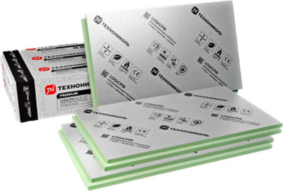 Плита теплоизоляционная Технониколь Logicpir Балкон Ф/Ф Г4 L-1190x590x50 (упаковка)