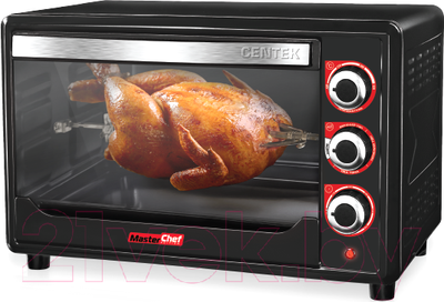 Ростер Centek CT-1530-36 Grill (черный)