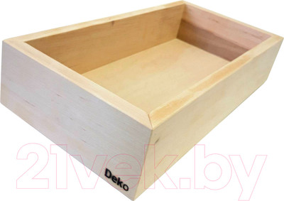 Ящик для хранения DEKO Декоративный / ODN1530 (15x30, натуральный)