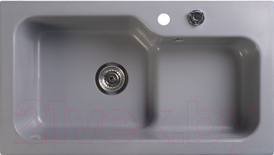 Мойка кухонная Belux SG-REC-HALF-8045-01 (серый сланец)