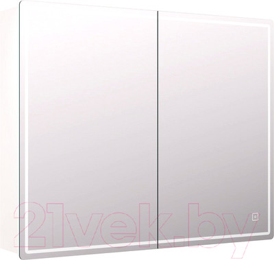 Шкаф с зеркалом для ванной Vigo Geometry 800