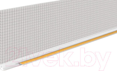 Профиль примыкающий оконный Profigips ПВХ с сеткой 6x2400