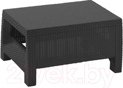 Кофейный столик садовый Keter Corfu Table / 241945 (графит)