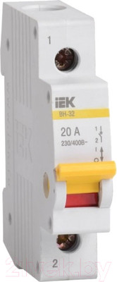 Выключатель нагрузки IEK ВН-32 1Р 63А / MNV10-1-063