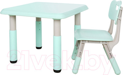 Комплект мебели с детским столом Pituso L-ZY07 (ментоловый)
