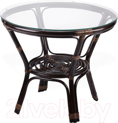 Стол садовый Мир Ротанга Delhi 01/17А (шоколад)