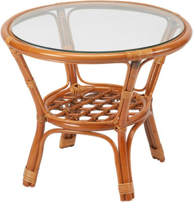 Кофейный столик садовый Мир Ротанга Oasis 01/17А1 (коньяк)