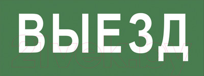 Информационный знак ЭРА INFO-DBA-012 / Б0048464 (выезд)