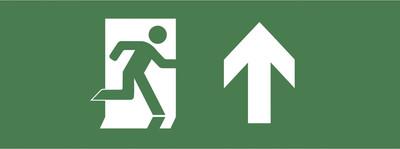 Информационный знак ЭРА INFO-SSA-104 / Б0048473 (фигура/стрелка вверх)