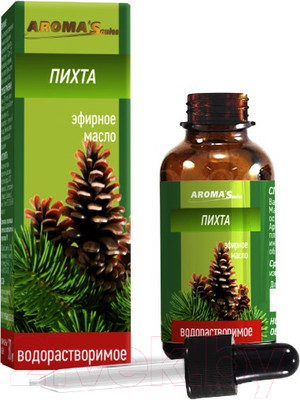 Эфирное масло Aroma Saules Водорастворимое Пихта (30мл)