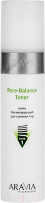 Тоник для лица Aravia Professional Pore-Balance Toner балансирующий для сужения пор (250мл)