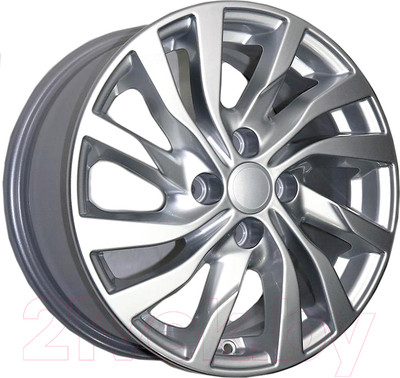 Литой диск K&K КС882 15x6" 4x100мм DIA 60.1мм ET 50мм Сильвер