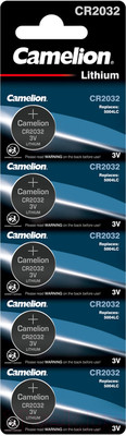 Комплект батареек Camelion CR2032-BP5 50/1800