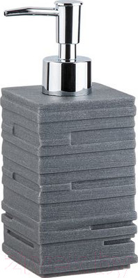 Дозатор для жидкого мыла Perfecto Linea 35-151102 (серый)