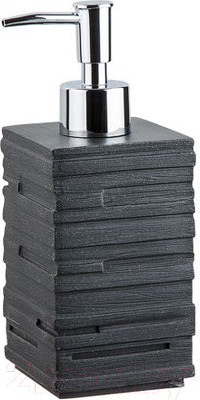 Дозатор для жидкого мыла Perfecto Linea 35-151101 (черный)