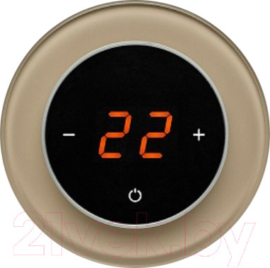 Терморегулятор для теплого пола DeLUMO Ronda 1236 (светлый коричневый)