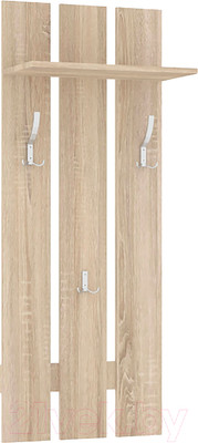 Вешалка для одежды Кортекс-мебель Лара ВП1 (дуб сонома)