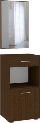 Секция в прихожую Кортекс-мебель Лара СП4 (венге)