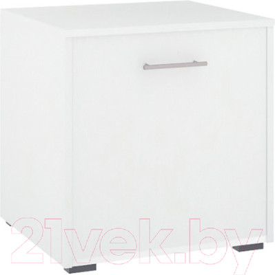 Тумба в прихожую Кортекс-мебель Лара ТП1 (белый)