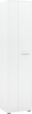 Шкаф-пенал Кортекс-мебель Лара ШП1-45 (белый)