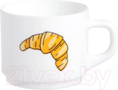 Кружка Luminarc Pop Gourmandise Q5186 (круассан)