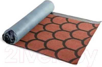 Черепица Технониколь Бобровый хвост Красный (рулон)