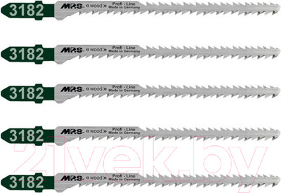 Набор пильных полотен MP.S 115x95x2.2-3.2мм / 3182 (5шт)