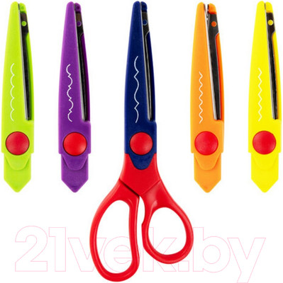 Ножницы канцелярские Остров Сокровищ 236782 (со сменными лезвиями)