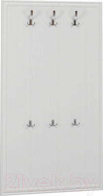 Вешалка для одежды Bravo Мебель Грация (белый/белый)