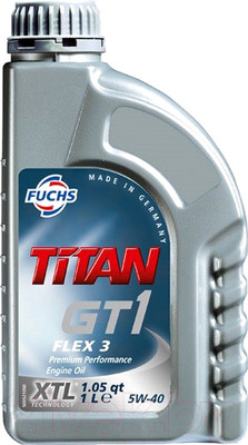 Моторное масло Fuchs Titan GT1 Flex 3 5W40 601873287/602007292 (1л)