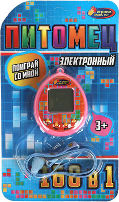 Развивающая игра Играем вместе Электронная логическая Питомец / ZY1011023-R